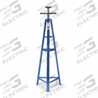 WESTWARD Support Stand: Threaded Rod with T-Handle, Triangle, 2 ton Load Capacity, Steel, 1VW34. Key specifications — Manufacturer Part Number: 1VW34; Base Design: Triangle; Brand: WESTWARD; Lifting Actuator: Threaded Rod with T-Handle; Product Type: Underhoist Stand.