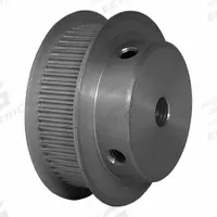 DAYTON Timing Pulley: Modified Curvilinear, Fixed, For GT Timing Belt Section, For 9 mm Belt Wd (MPN 60-2P09-6FA3). Key specifications — Brand: DAYTON; Finish: Clear Anodized; For Belt Series: Powerhouse®.