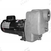 Centrifugal Pump: Self-Priming, 115/230V AC, 90 ft Max Head, 1 1/2 in Compat Intake and Disch (MPN 5GUP2). Key specifications — Brand: DAYTON; Motor Enclosure Type: ODP.