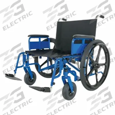 MARKETLAB Wheelchair: 850 lb Wt Capacity, 26 in Seat Wd, 20 in Seat Dp, Vinyl, 36 in Back Ht - Standard Wheelchairs