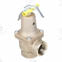 WATTS Relief Valve: Section XIII ASME Section, FNPTF x FNPTF, 1 in x 1 in Connection Size (MPN F121508). Key specifications — Brand: WATTS; Body Material: Copper Silicon Alloy.