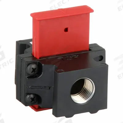 Parker Air Line Lockout Valve: 1/2 in NPT, 1/2 in NPT Outlet Size, 150 psi Max Op Pressure - Parker Compressed Air Line Lockout Valves for FRLs