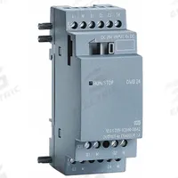 SIEMENS Input/Output Module: (4) Transitor In, (4) Relay Out (MPN 6ED10551CB000BA2). Key specifications — Manufacturer Part Number: 6ED10551CB000BA2; Power Required: 24V DC; Product Type: Input/Output Module; Number and Type of Outputs: (4) Relay; Number and Type of Inputs: (4) Transitor.