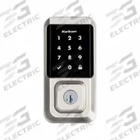 KWIKSET Single Cylinder Deadbolt: 2 in Door Thick - Max, Nickel (MPN 939-WIFI-TSCR-15-SMT-TPR-RCALFD)