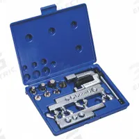YELLOW JACKET Flaring and Swaging Tool: Single 45 Degree, 3/4 in Tube Flaring Size, Self-Centering (MPN 60440). Key specifications — attr470063: Flaring Cone; attr470064: Yes; attr470070: Self-Centering; attr514815: Soft or Annealed Copper or Similar Materials; attr542239: Case; attr542240: Swaging and Flaring Tool Kit; attr447992: 60440; attr447995: YELLOW JACKET.