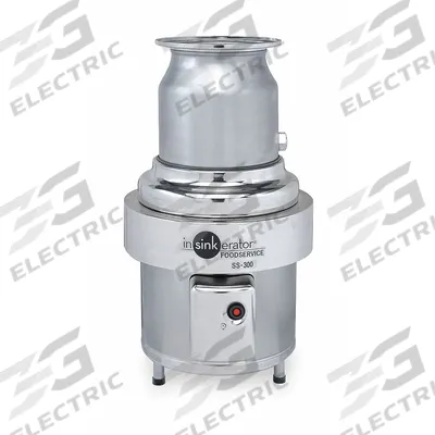 IN-SINK-ERATOR Garbage Disposal: Commercial, 3 hp Horsepower, 317 oz Grinding Chamber Capacity - Commercial Garbage Disposals