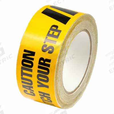 APPROVED VENDOR Barricade Tape: 60 ft Lg, 2 in Wd, Caution Watch Your Step Legend - Specific Caution Messaging Barrier Tape