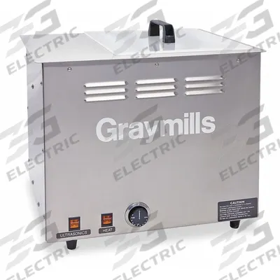 GRAYMILLS Ultrasonic Parts Washer: Ultrasonic, 316 Stainless Steel - Ultrasonic Parts Washers