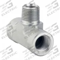 PARKER Metal Pipe Tee: 3/4 in x 3/4 in x 3/4 in, 3,000 psi, Steel, Tee (Run x Run x Branch) (MPN 3/4 MMS-S). Key specifications — Maximum Operating Pressure: 3,000 psi; (DO NOT SEND) Manufacturer Location: Globally Sourced.