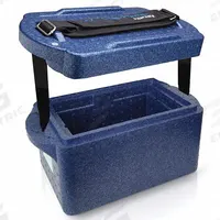Cryogenic Storage Box: 11 3/8 in Overall Lg, 5 1/8 in Overall Wd, 6 3/4 in Overall Ht, 5 L Capacity (MPN 0372604). Key specifications — Material: Polypropylene; Product Type: Transport Box; Brand: COLE-PARMER.