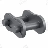 TSUBAKI Connecting Link: For Coated Roller Chains, 40, Single Strand, 1/2 in Pitch, Steel, 5 PK (MPN 40NEPCL). Key specifications — Link Type: Connecting; Brand: TSUBAKI.