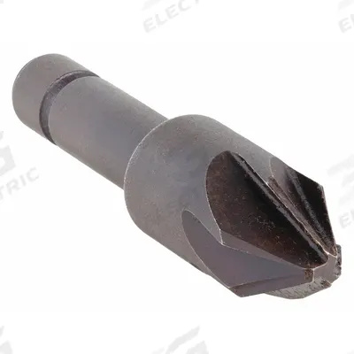 KEO Countersink: 60°, 6 Flute, 1/2 in Body Dia - Smooth-Finish Six-Flute Countersinks