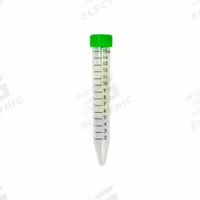 APPROVED VENDOR Centrifuge Tube: Centrifuge Tube, PPCO, 15 mL Capacity - mL, 0.51 oz Capacity - oz (MPN 2402469G8PR2E1). Key specifications — Brand: APPROVED VENDOR; Graduated: Yes; Closure Color: Green; Includes: Tubes with Caps; Includes Closure: Yes; Body Color: Natural; Bottom Shape: Conical; Body Material: PPCO.