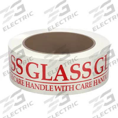 TAPECASE Packing Tape: 2 in Imperial Tape Wd, 55 yd Imperial Tape Lg - Handheld Packing Tape with Message