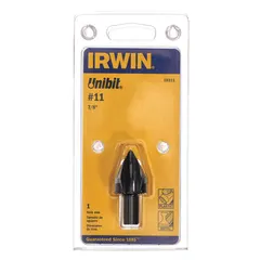 IRWIN Step Drill Bit: 1/2", Black Oxide HSS, Hex Shank (MPN 10310). Key specifications — attr1234936: Not Impact Rated.