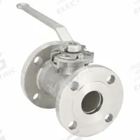 KECKLEY Manual Two-Way Ball Valve: 2 in, 316 Stainless Steel, Straight, Class 150 Flange, One-Piece (MPN BVF1RF2RSSRGSL-200). Key specifications — Brand: KECKLEY; Handle: Locking Lever.
