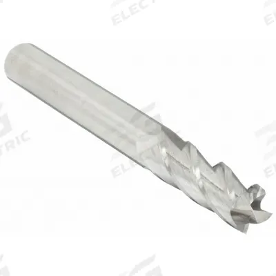 CLEVELAND Square End Mill: Carbide, 4 Flute, 1/4" Mill Dia, 3/4" LOC, 2-1/2" OAL (MPN C61847) - Carbide Square End Mills for Aluminum