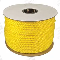 APPROVED VENDOR General Purpose Utility Rope: Twisted, 5/8 in Dia, 1,185 lb Working Load Limit (MPN 350200-YEL-00600-R0304). Key specifications — Brand: APPROVED VENDOR; Rope Type: Dynamic.