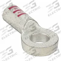 WESTWARD Lug: Crimpable Side Terminal, Crimp/Solder, Tin Plated, 2 ga, Pink, 1/2 in Stud Size (MPN 23YZ39). Key specifications — Shape: Straight; Raised Pads: No; Lug Type: Crimpable Side Terminal; Contact Material: Tin Plated; Gauge: 2 ga; Stud Size: 1/2 in; Color: Pink; Brand: WESTWARD.