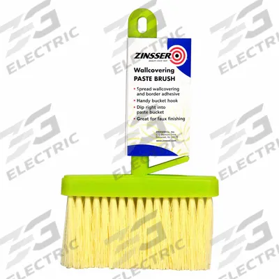 ZINSSER Wallpaper Paste Brush: Wallpaper Paste Brush, 2 in Wd, 1 Pieces, Paste Brush - Paste Brushes