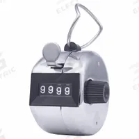 CONTROL COMPANY Mechanical Tally Counter: Top Coming (TC), Handheld Mounting, 2 in H, Metal, White (MPN 3125). Key specifications — attr1048545: 3125; attr1048549: CONTROL COMPANY; attr1048546: White; attr1048547: Silver; attr1048548: Metal; attr1048550: LCD; attr1048554: White; attr1048565: Handheld.