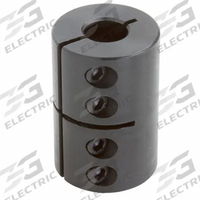 CLIMAX METAL PRODUCTS Rigid Shaft Coupling: 1 1/8 in Bore Dia 1, 1 1/8 in Bore Dia 2, Round - One-Piece Rigid Shaft Couplings