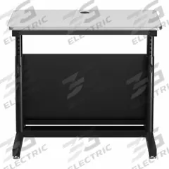 VERSADESK Standing Desk: White, Wood, 36 in Overall Wd, 24 in Overall Dp, 36 in Max Desktop Ht (MPN CTL3624-BW). Key specifications — Frame Color: Black; Frame Material: Steel; Brand: VERSADESK; Desktop Color: White; Desktop Material: Wood.