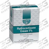 WATERJEL Topical Anti-Itch: Hydrocortisone Acetate, Cream, Packets, 0.03 oz Size, 25 PK (MPN WJHY1800). Key specifications — Purpose: Itching; Unit Package Type: Packets; Unitized: Unitized; Concentration: Hydrocortisone Acetate 1%; Manufacturer Part Number: WJHY1800; Active Ingredient: Hydrocortisone Acetate; Brand: WATERJEL; Product Type: Topical Anti-Itch.