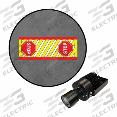 VISUAL WORKPLACE Virtual Safety LED Walkway: Virtual Safety LED Walkway - LED Safety Walkway Projectors