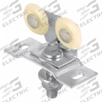 PRIME-LINE Roller: 2 1/2 in Lg, 3 13/16 in Wd - Hanging Door Rollers