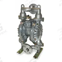 DAYTON Double Diaphragm Pump: Aluminum Body, 2 in, Flange Connection with NPT Threads, 160 gpm (MPN 6PY46). Key specifications — Brand: DAYTON; Seat Material: Buna-N; Check Valve Material: Buna-N.