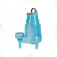 LITTLE GIANT Sewage Ejector Pump: Cast Iron, Three Phase, 1 1/2 hp, 230V AC, 2 in Max. Dia. Solids (MPN 18S-CIM). Key specifications — Impeller Material: Brass; Rated Voltage: 230V AC; Brand: LITTLE GIANT; Discharge Orientation: Vertical; Switch: Not Included.