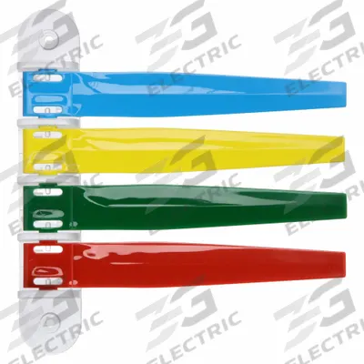 APPROVED VENDOR Room Status Signaling Flag: 4 Flags - Primary-Colored Exam Room Flags