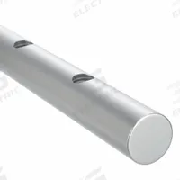 PBC LINEAR Linear Shaft: 1 in Shaft Dia, 18 in Lg, Ceramic Coated, Aluminum Alloy (MPN CCPDL16-018.000). Key specifications — attr111735: PBC LINEAR; attr111741: Ceramic Coated.