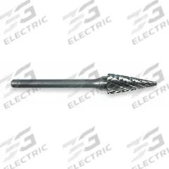 WIDIA Carbide Bur: Pointed-End Cone, SM-6, Double Cut, 5/8" x 1" Head, 1/4" Shank (MPN M41495). Key specifications — Trade Number: SM-6; Brand: WIDIA METAL REMOVAL.