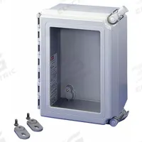 HOFFMAN Enclosure: Fiberglass, 12 in x 10 in x 6 in, NEMA 12/13/4/4X, Solid with Window Cover (MPN A12106CHQRFGW). Key specifications — Brand: HOFFMAN; Closure Method: Quick Release Latch; Enclosure Material: Fiberglass; Knockouts: Not Included.