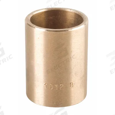 BUNTING BEARINGS Sleeve Bearing: Bronze, 5/8 in Bore, 1 in OD, 2 1/2 in Lg, -450°F to 500°F - General Purpose Metallic Sleeve Bearings