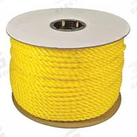APPROVED VENDOR General Purpose Utility Rope: Twisted, 1/2 in Dia, 695 lb Working Load Limit, Yellow (MPN 350160-YEL-00600-R0285). Key specifications — Brand: APPROVED VENDOR; Rope Type: Dynamic.