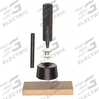 WESTWARD Grommet Kit: Brass, 0.25 in Inside Dia, 0.55 in Outside Dia, 0.08 in Overall Thick (MPN 3AB81). Key specifications — Brand: WESTWARD; Material: Brass; Shape: Round.