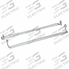 QUANTUM STORAGE SYSTEMS Stacking Bracket: 11 3/8 in Overall Lg, For Hang and Stack Bin Type, Silver (MPN HMB540/550C). Key specifications — attr1188010: Steel; attr1188011: QMB550C; attr1188014: Hang and Stack; attr1188016: Silver; attr1188023: QUANTUM STORAGE SYSTEMS.