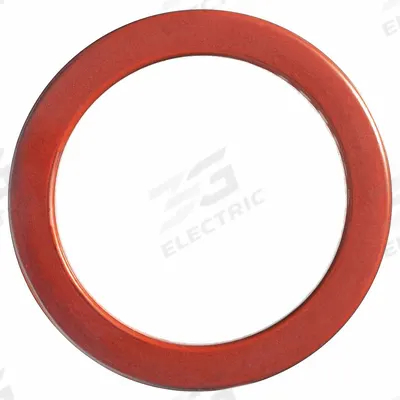 USA INDUSTRIALS Cam and Groove Gasket: 2 in For Coupling Size, Red, 2 5/8 in Outside Dia - FEP Cam & Groove Gaskets