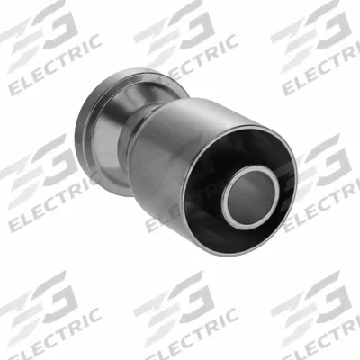 PARKER Hydraulic Crimp Fitting: Steel x Steel, Straight, -16 For Hose Dash Size - Crimp Hydraulic Hose Fittings with Flange Connection