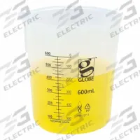 APPROVED VENDOR Beaker: Low Form, Printed Graduation, Polypropylene, Translucent, 600 mL (MPN 3650-600). Key specifications — Clarity: Translucent; Graduation Style: Printed; Body Color: Colorless; Brand: APPROVED VENDOR; Product Type: Beaker; Includes Graduations: Yes; Beaker Type: Low Form.