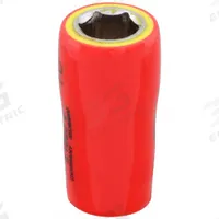 WIHA Insulated Socket: 1/4 in Drive Size, 10 mm Socket Size, 1 in Overall Lg, 6-Point, Std, Chrome (MPN 31331). Key specifications — attr1204321: Not Tether Capable; attr1204320: Chrome; attr1204316: WIHA.