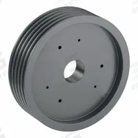 APPROVED VENDOR V-Belt Pulley: B136, 5 Groove, 13.95 in OD, Bushed Bore, SF, Quick Detachable (MPN 5B136SF). Key specifications — attr1318293: B136; attr1318301: 13.6 in (5L, B); attr1318291: 5L, B, or BX.