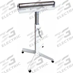 APPROVED VENDOR Material Support Stand: 16 3/4 in Overall Wd, 28 1/2 in Min. Ht, 47 1/2 in Max. Ht (MPN 33VE09). Key specifications — Brand: APPROVED VENDOR; Stand Material: Steel; Color: White.