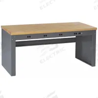 TENNSCO Workbench: Fixed Ht, Laminated Hardwood Butcher Block, 72 in x 30 in, Gray (MPN EB-1-3072M). Key specifications — Brand: TENNSCO.