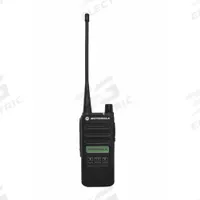 MOTOROLA Handheld Two Way Radio: CP100d Series, UHF, Analog and Digital, DMR, 4 W, 160 Channels (MPN AAH87YDH9JA2AN). Key specifications — Color: Black; FCC License Required: Yes.