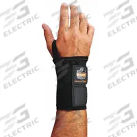 PROFLEX BY ERGODYNE Wrist Support: Left, L Ergonomic Support Size, Black, Fits 7 to 8 in (MPN 4010). Key specifications — attr377055: PROFLEX BY ERGODYNE; attr328767: Left; attr328769: Black; attr328770: 7 to 8 in.