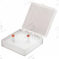 GENIE Microtube Box: SI-1100/SI-1101/SI-1200/SI-1201/SI-1400/SI-1401/SI-2200/SI-2201, Microtube Box (MPN SI-1135). Key specifications — Hold Capacity: (100) Microtubes; Brand: GENIE; Compatible with Manufacturer Model Number: SI-1100; Material: Plastic; Product Type: Microtube Box.